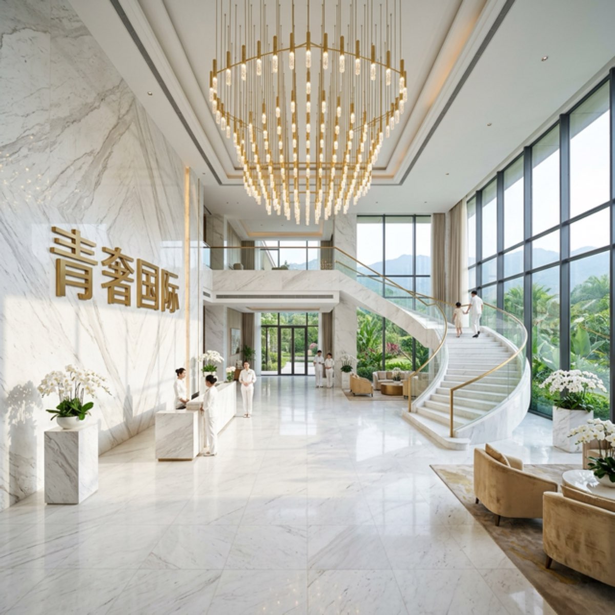 青奢国际品牌形象